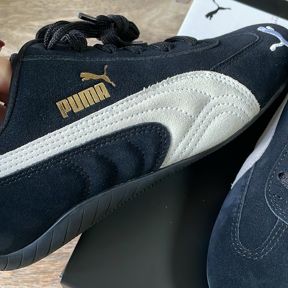 Puma Speedcat OG Black White US M 5 / Fits W 6.5 Brand New Stock X Verified - Picture 7 of 7